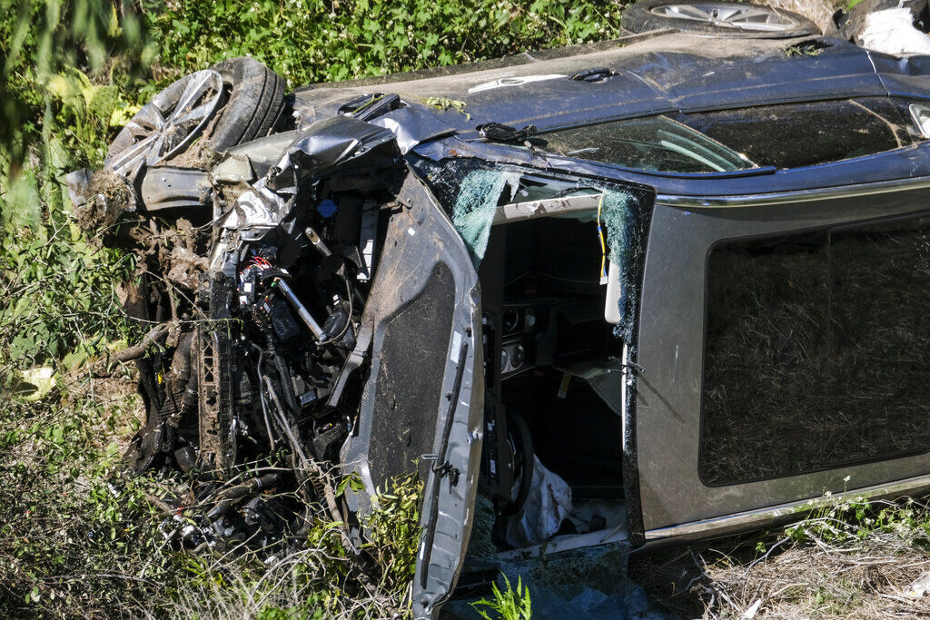 Tiger Woods Vehicle Crash